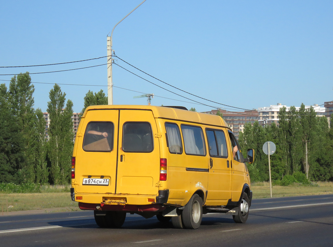 Краснодарский край, ГАЗ-322132 (XTH, X96) № В 874 СН 23