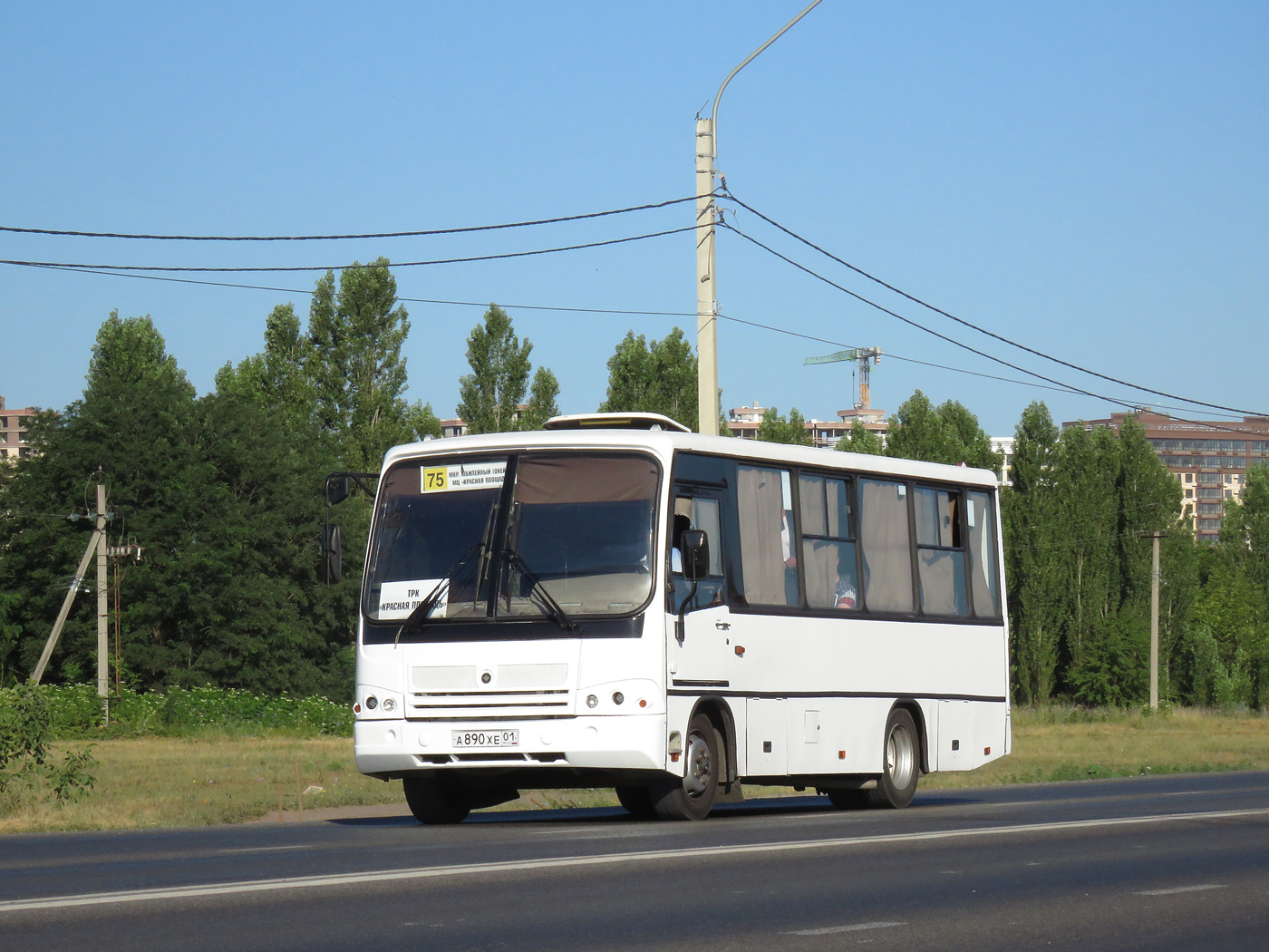 Краснодарский край, ПАЗ-320402-05 № А 890 ХЕ 01