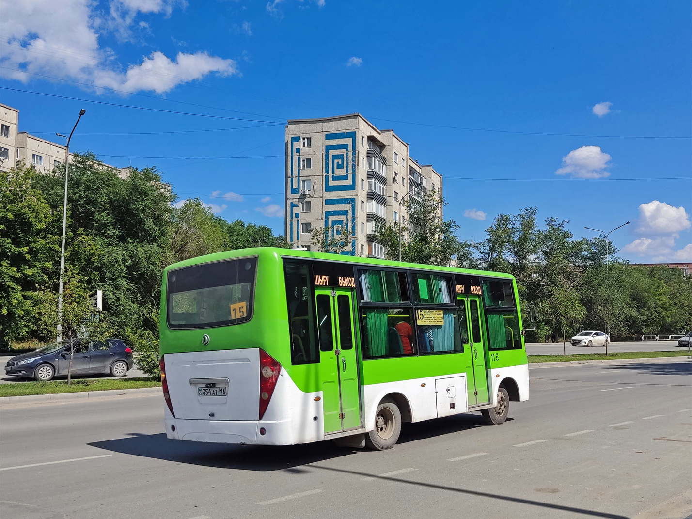 Абайская область, Dongfeng BWC6665GA5 (Qilu/СемАЗ) № 118
