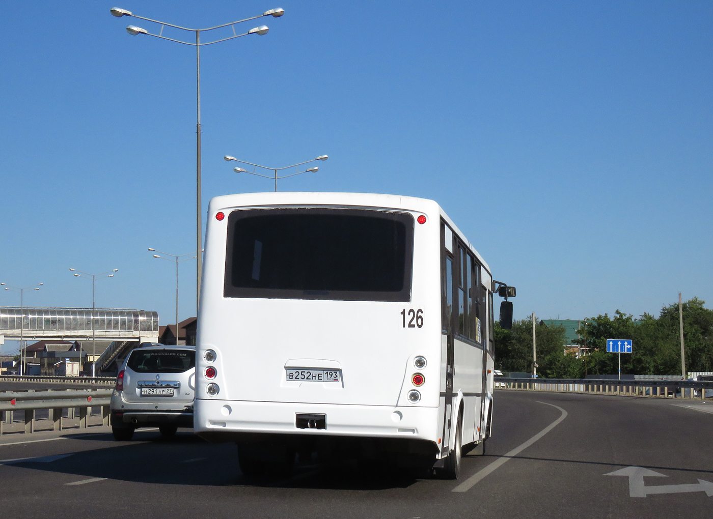 Краснодарский край, ПАЗ-320412-04 "Вектор" № В 252 НЕ 193