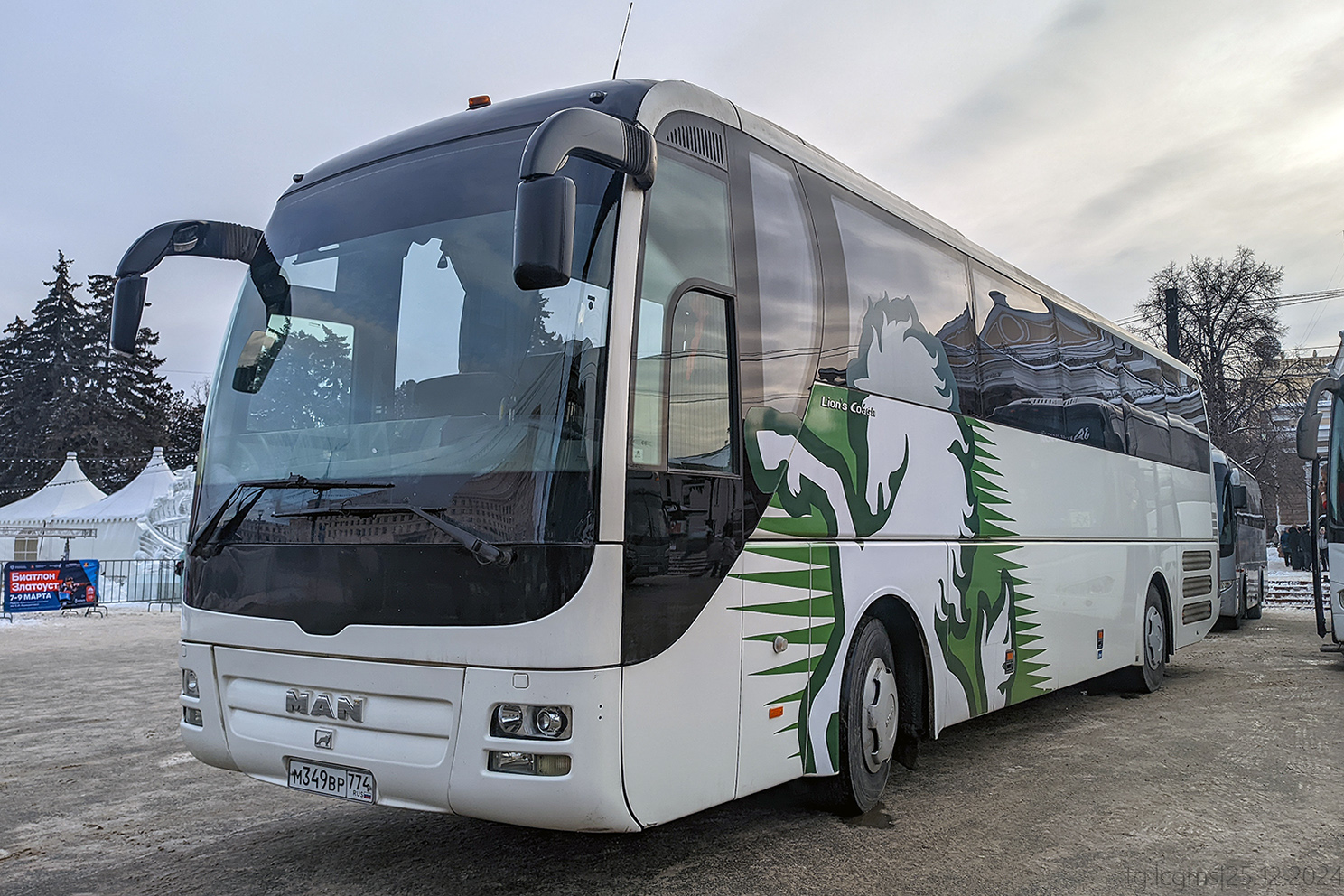 Челябинская область, MAN R07 Lion's Coach RHC444 № М 349 ВР 774
