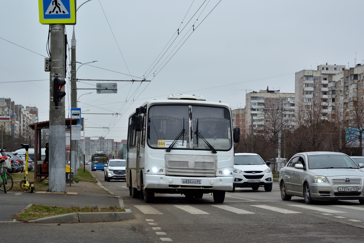 Краснодарский край, ПАЗ-320402-04 № В 834 УО 01
