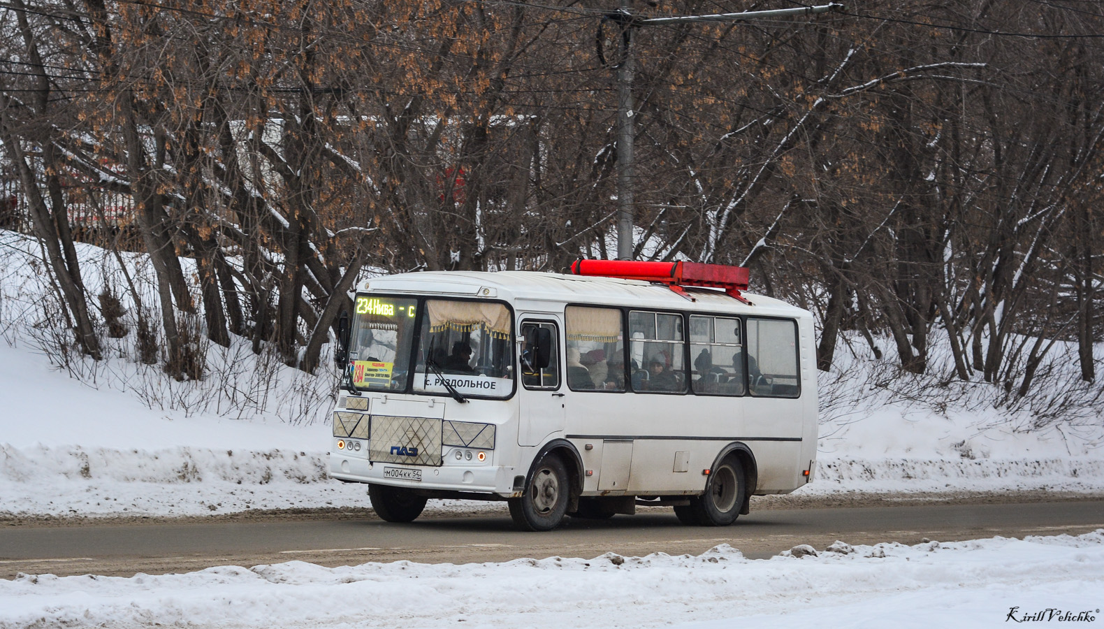 Новосибирская область, ПАЗ-32054 № М 004 КК 54