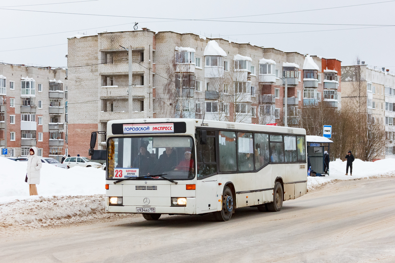 Пермский край, Mercedes-Benz O405NKF № О 934 АО 159