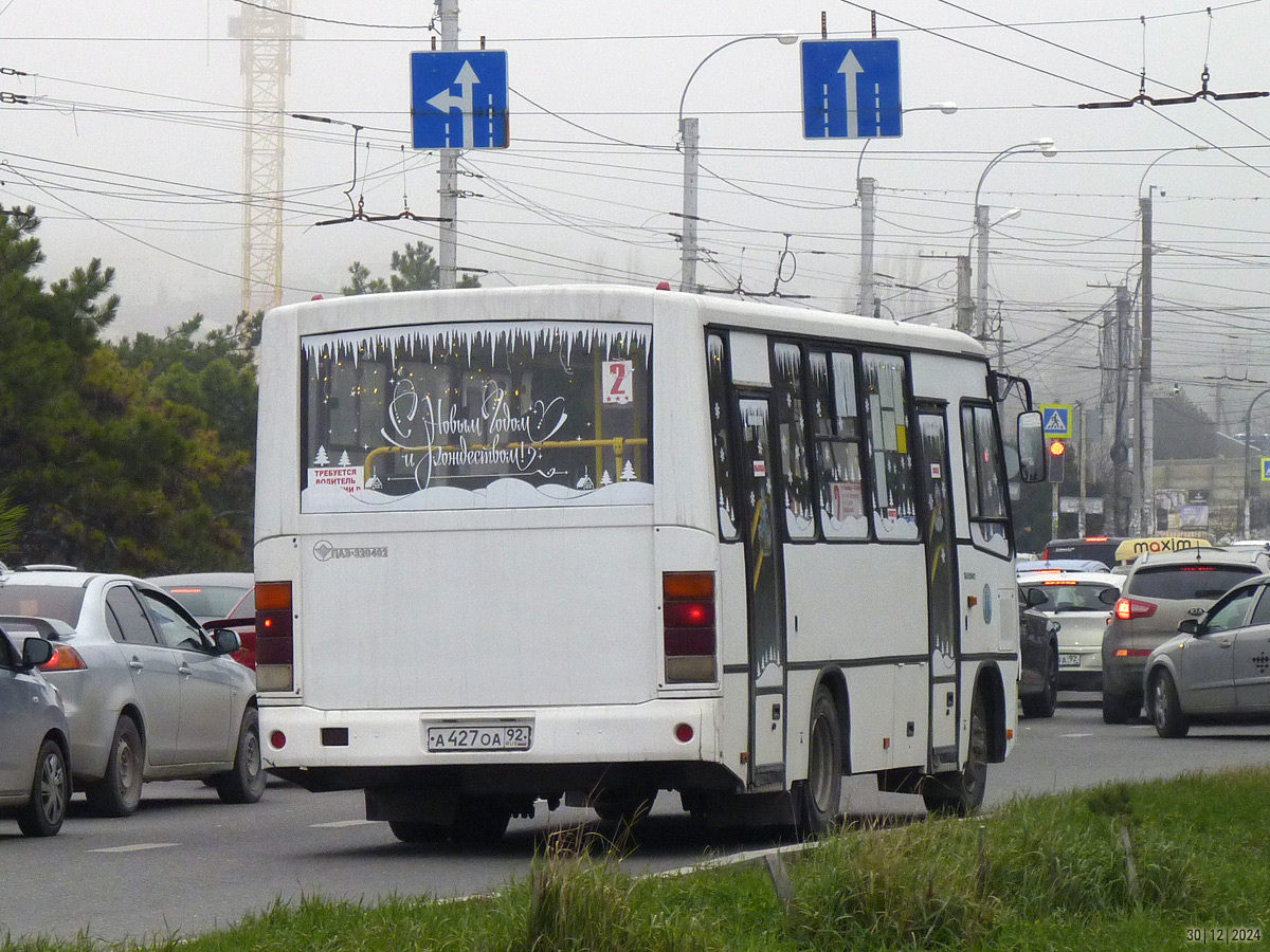Севастополь, ПАЗ-320402-04 № А 427 ОА 92