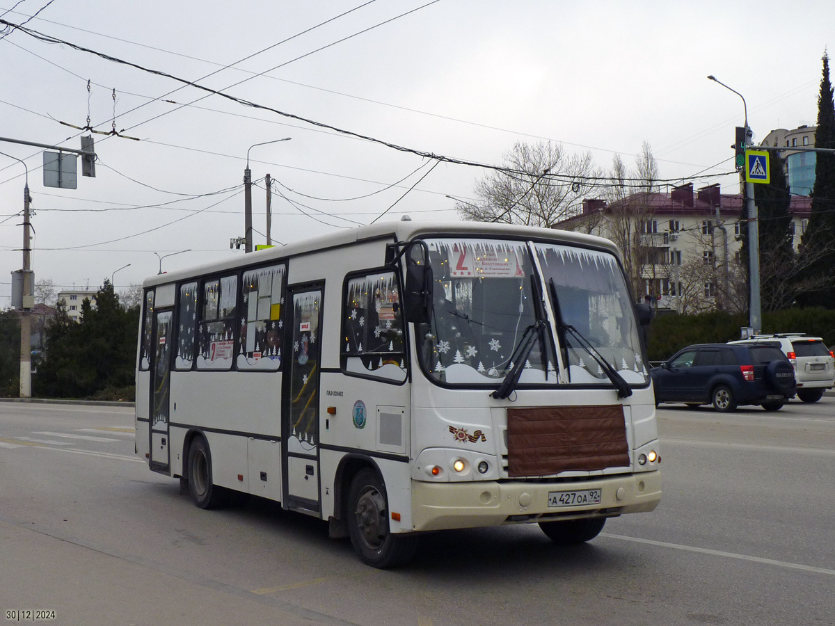 Севастополь, ПАЗ-320402-04 № А 427 ОА 92