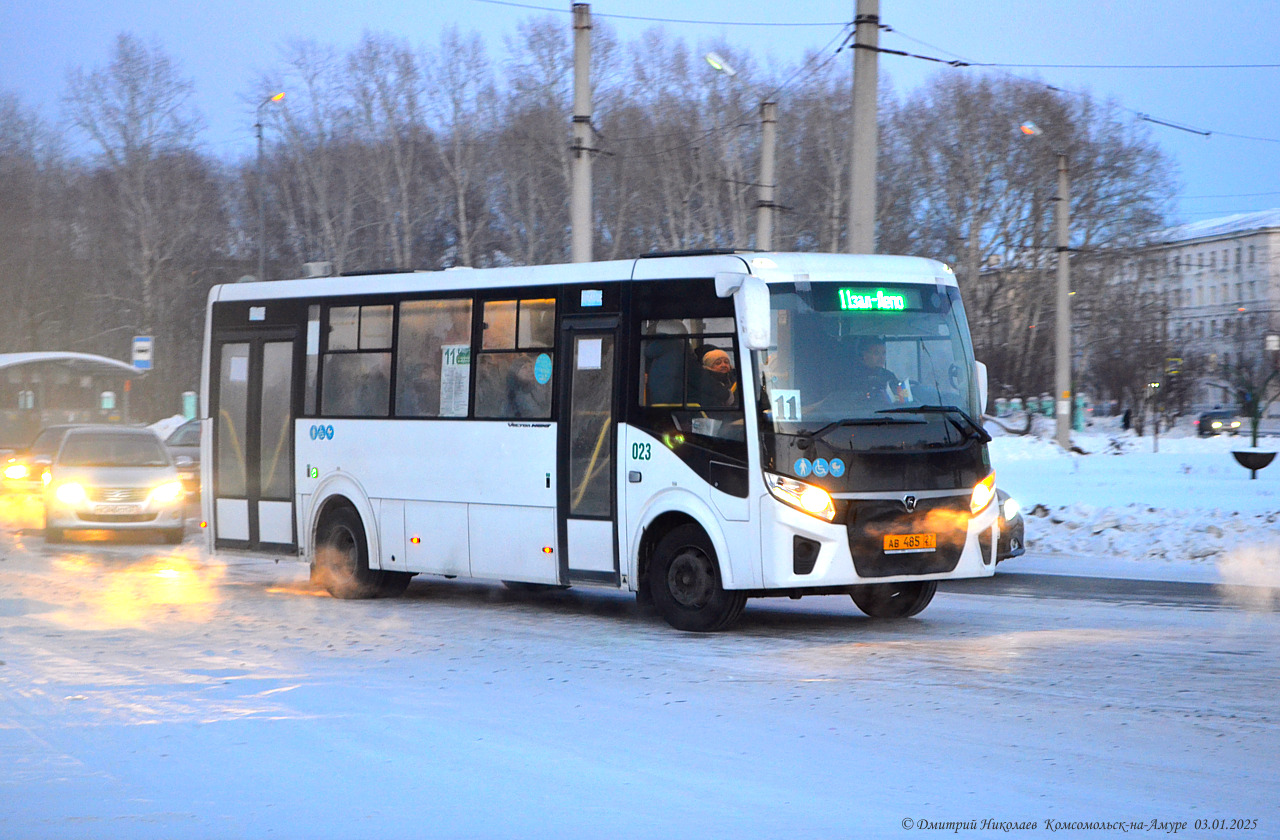 Хабаровский край, ПАЗ-320415-04 "Vector Next" № 023