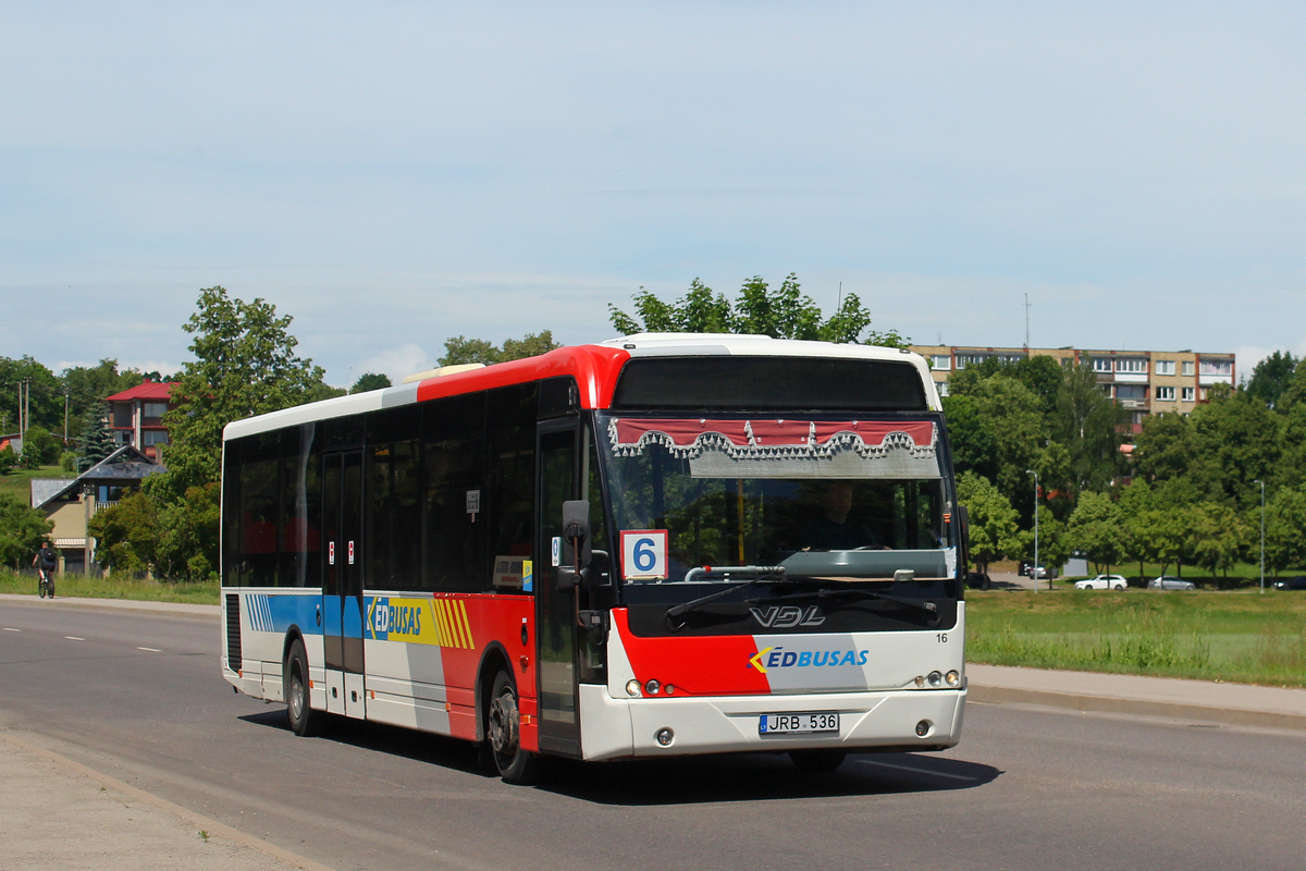 Lithuania, VDL Berkhof Ambassador 200 # 16