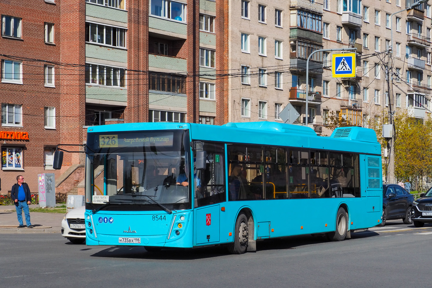 Санкт-Петербург, МАЗ-203.047 № 8544