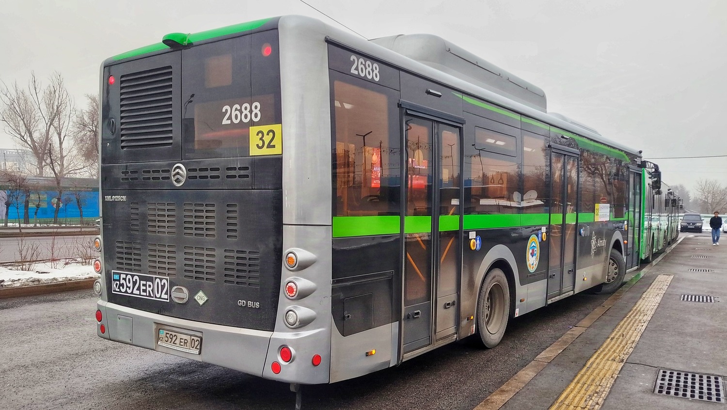 Almaty, Golden Dragon XML6125CN (Hyundai Trans Auto) # 2688