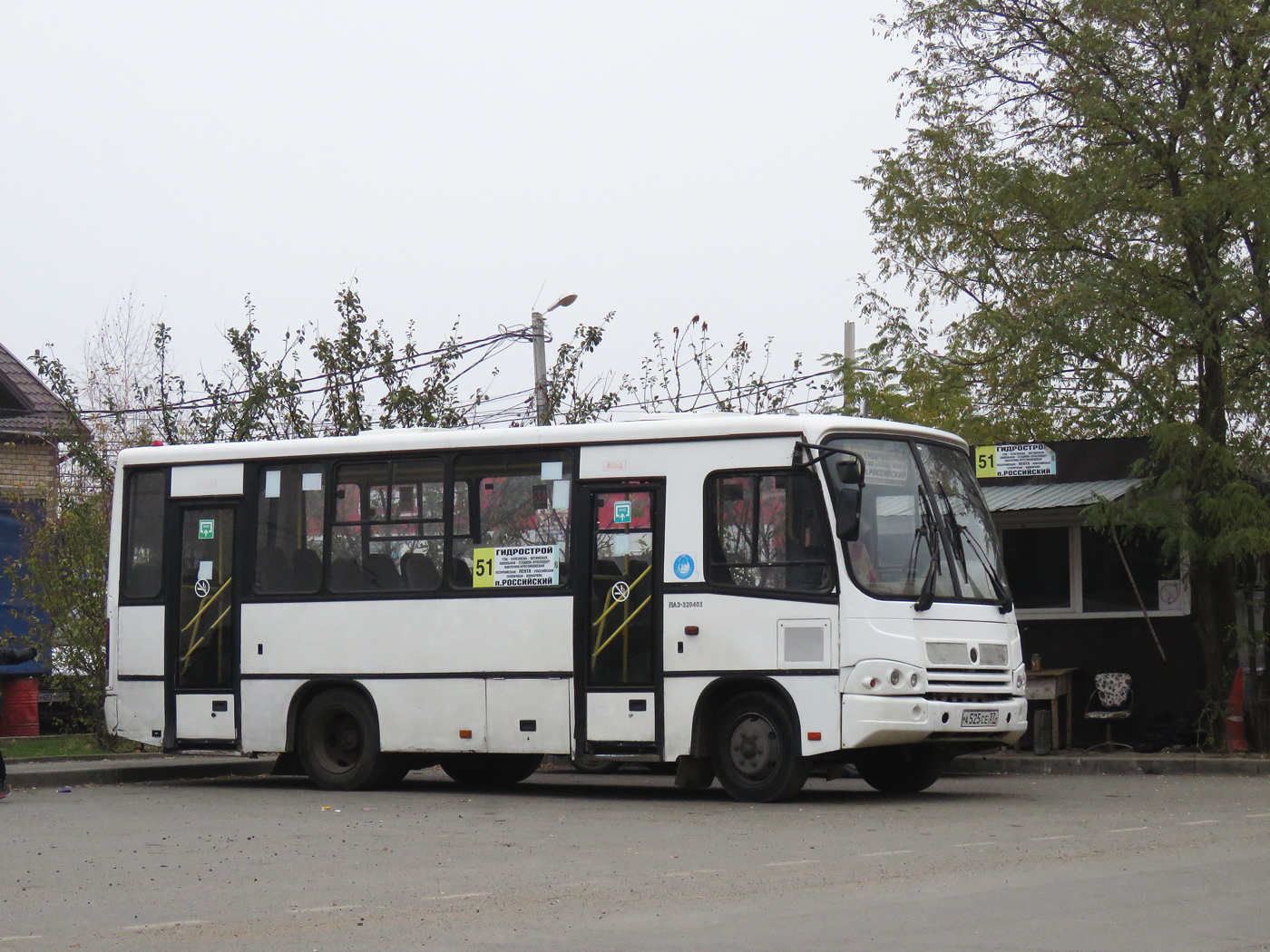 Краснодарский край, ПАЗ-320402-05 № А 525 СЕ 37