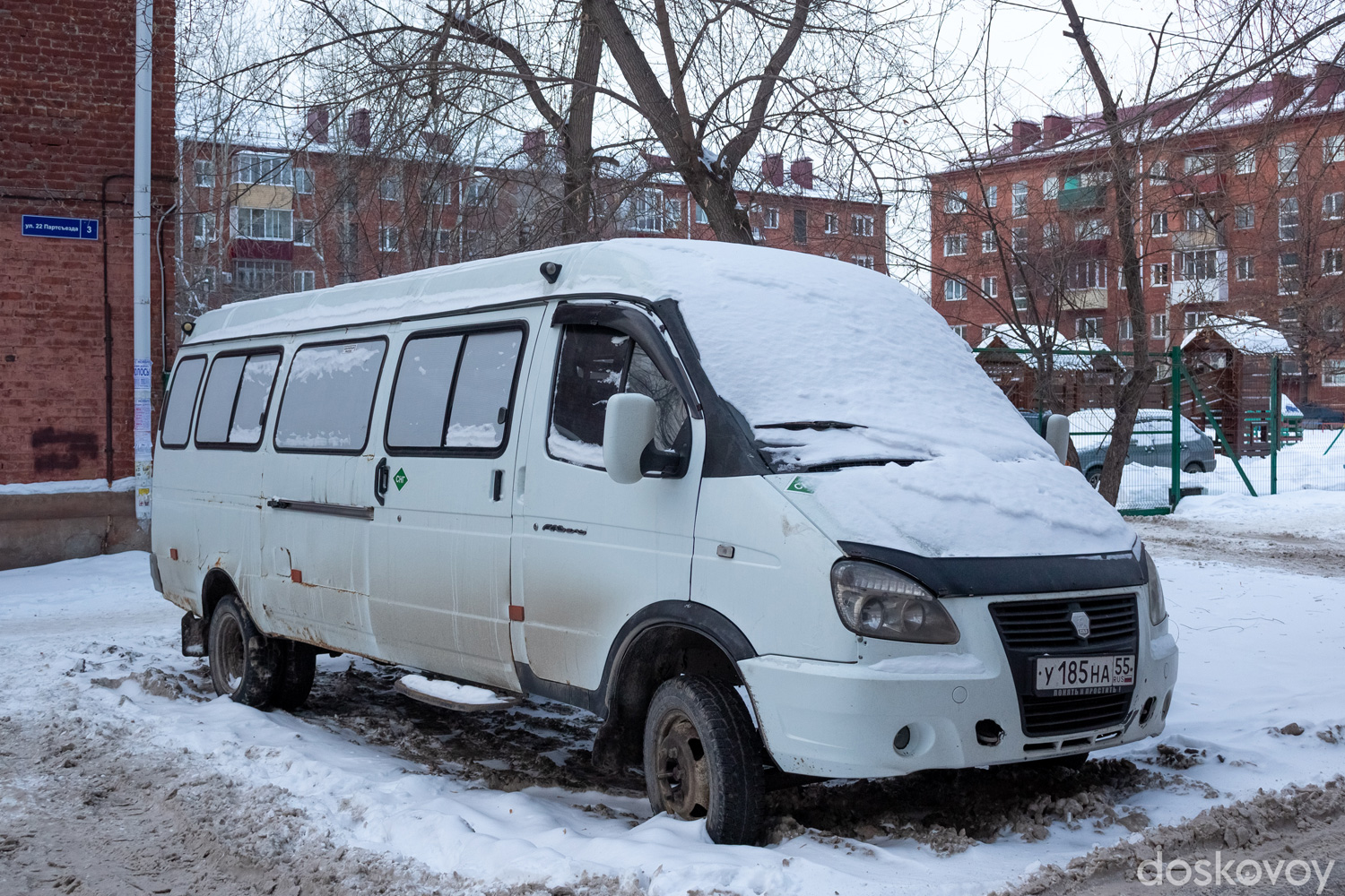 Омская область, ГАЗ-3287 (X89-BT2) № У 185 НА 55
