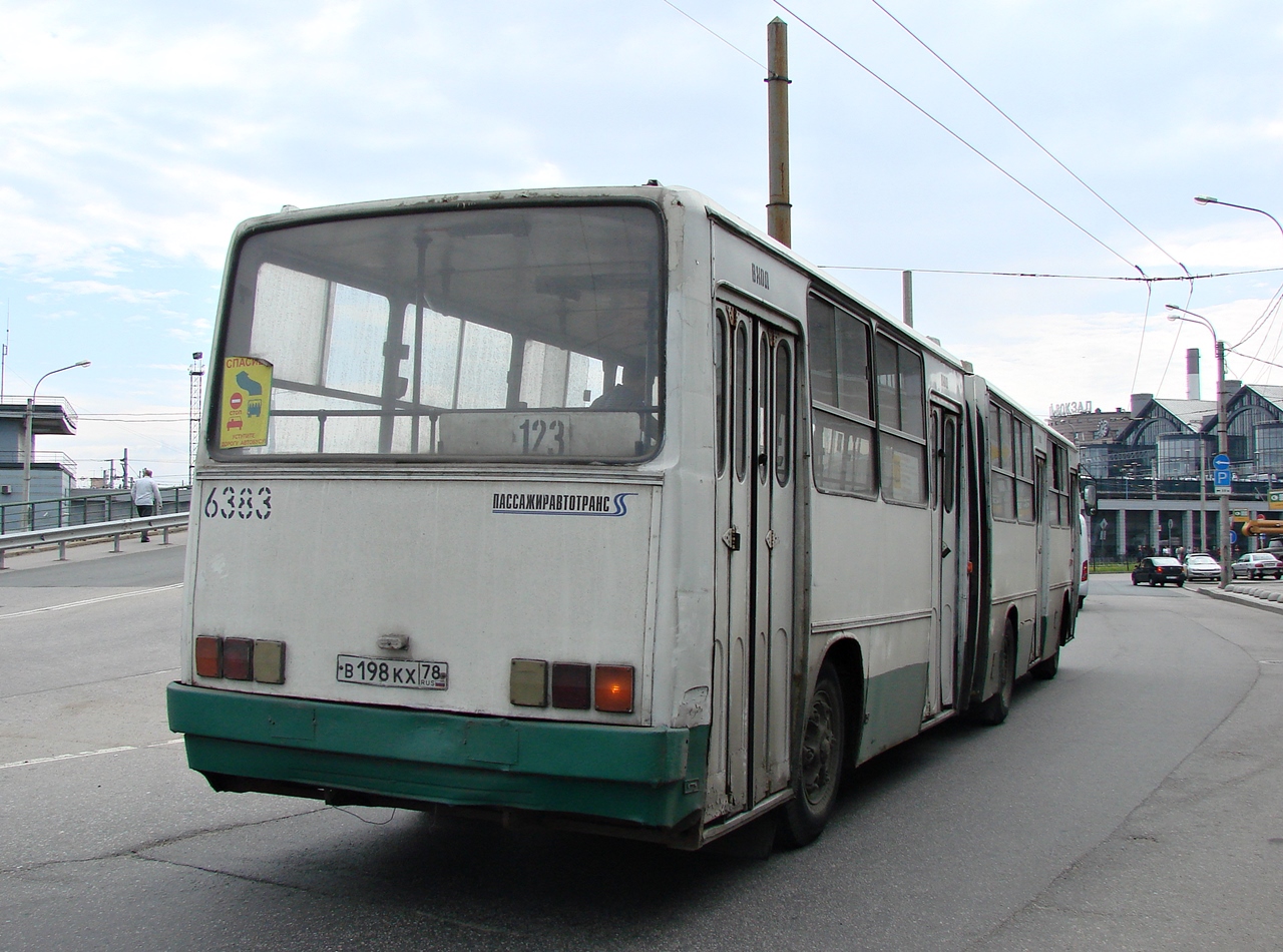 Санкт-Петербург, Ikarus 280.33 № 6383