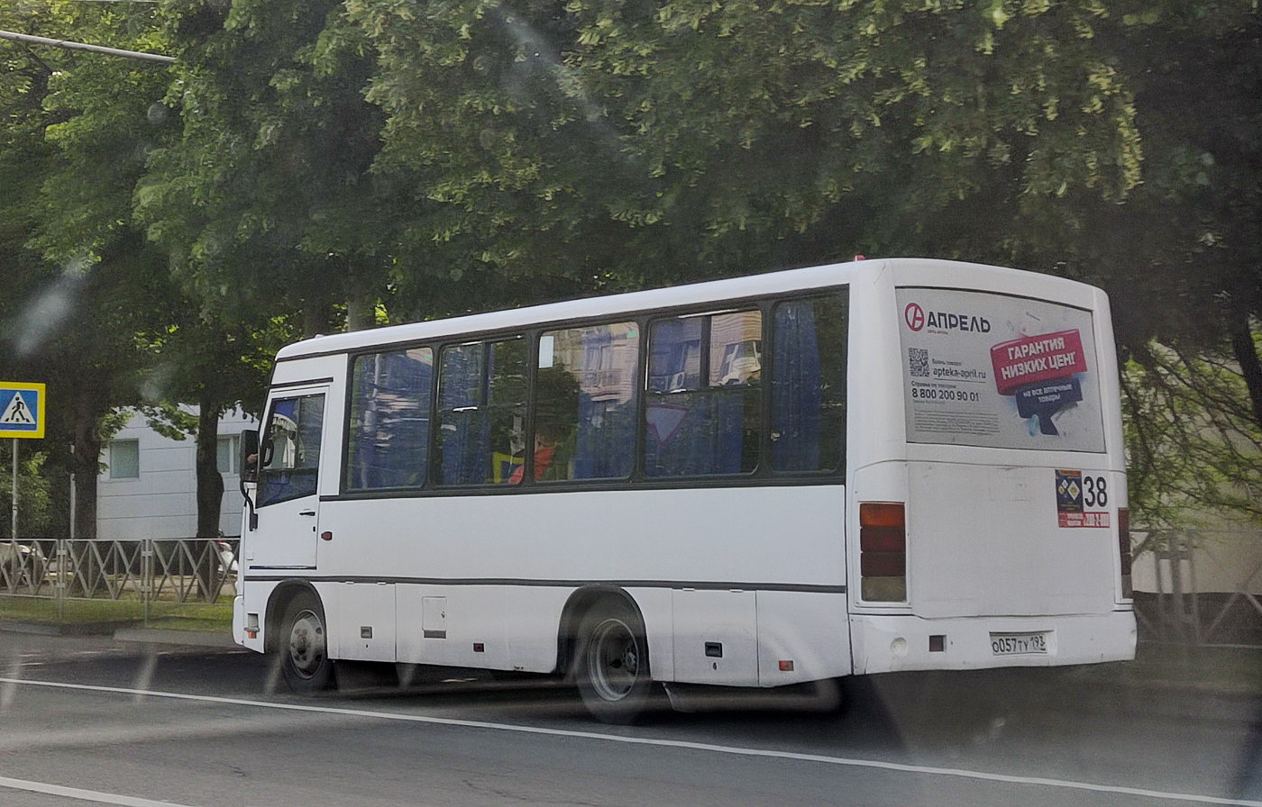 Краснодарский край, ПАЗ-320402-05 № О 057 ТУ 193