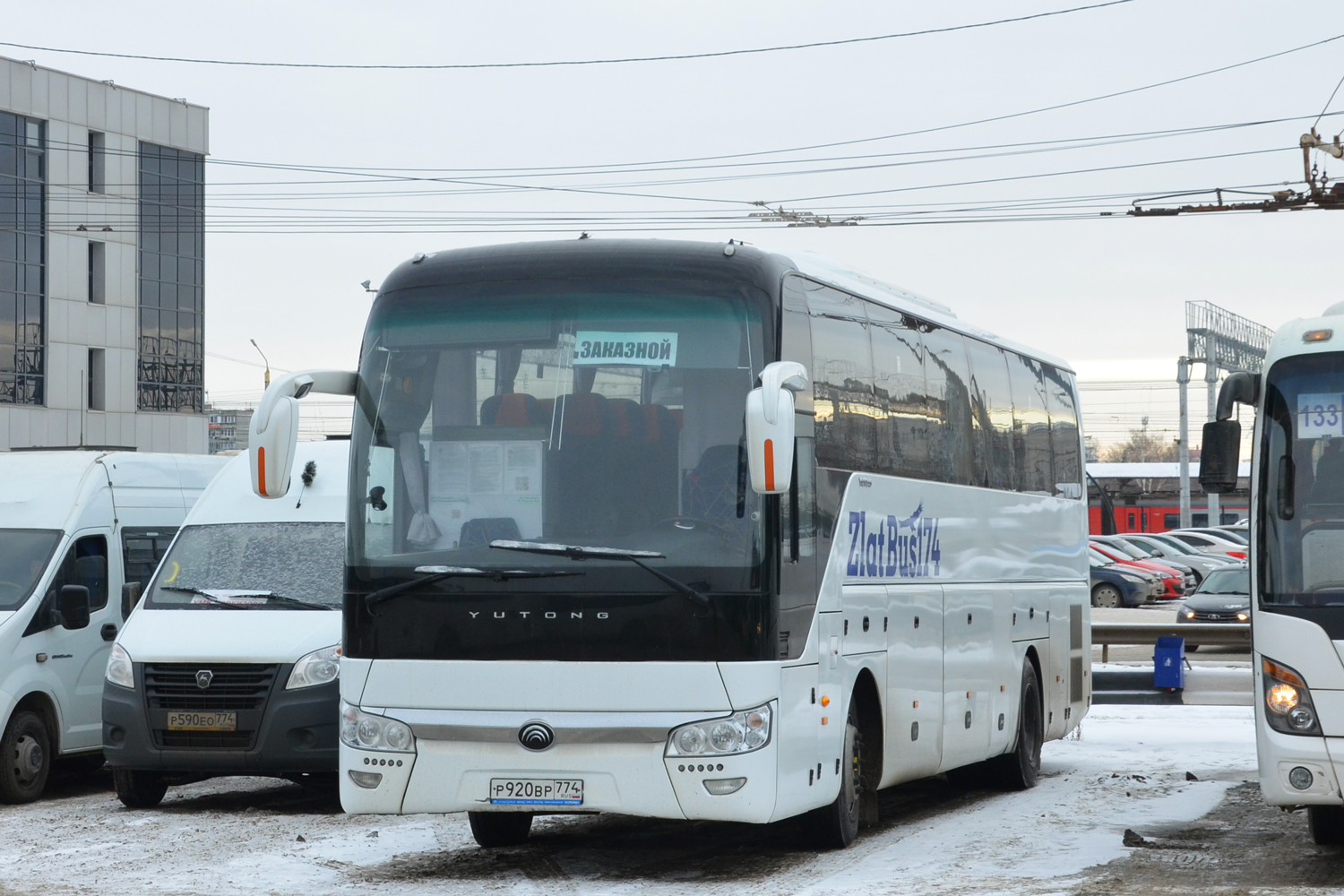 Челябинская область, Yutong ZK6122H9 № Р 920 ВР 774