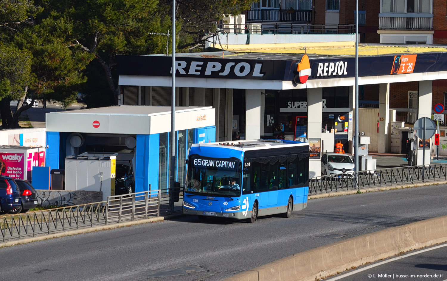 Spain, Irizar ie bus 12m # 259