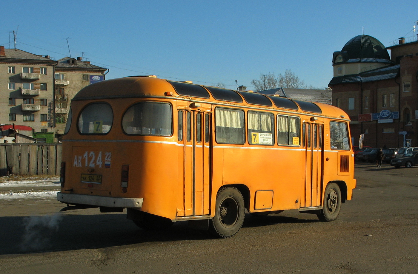 Алтайский край, ПАЗ-672М № АК 124 22