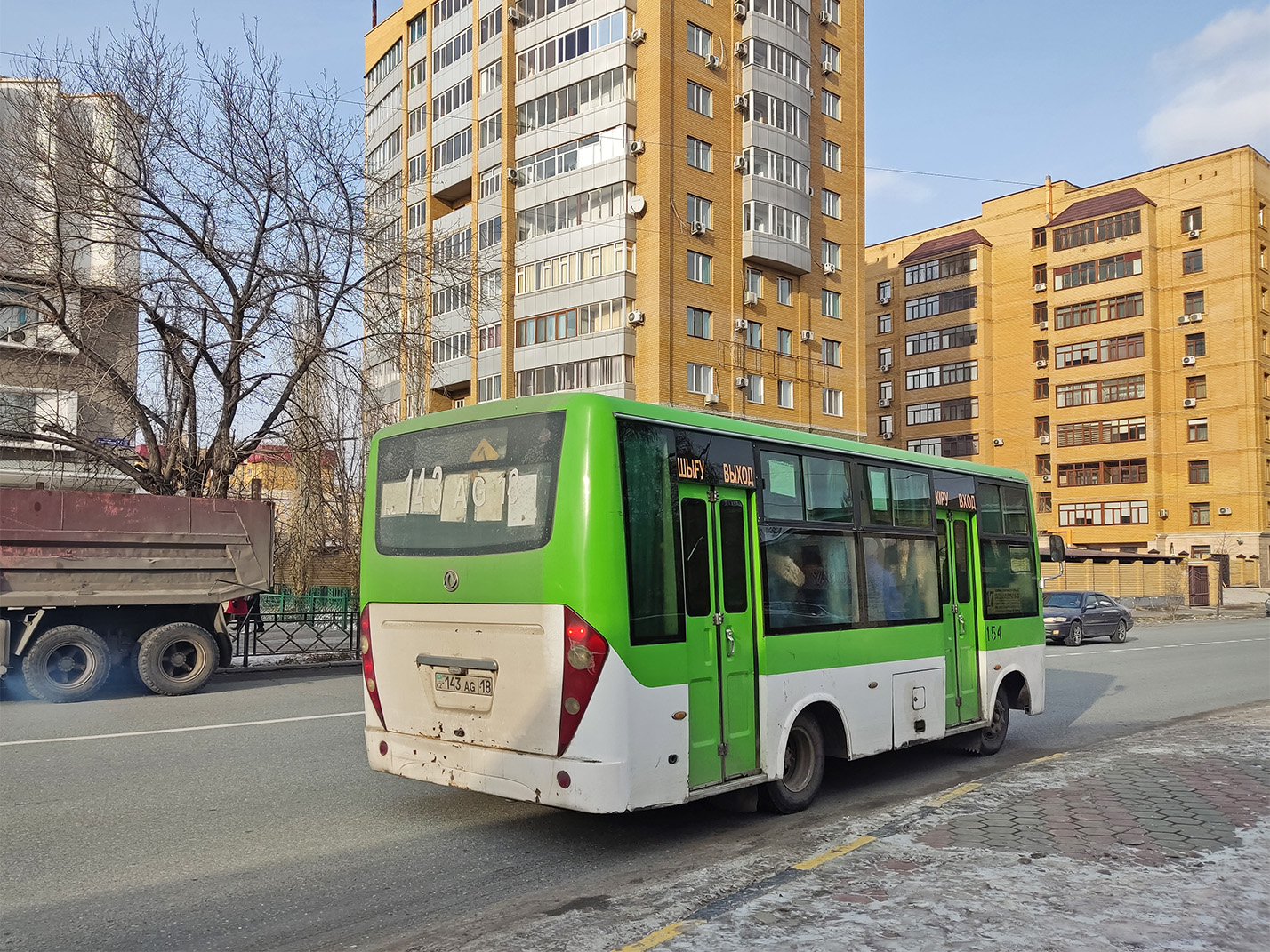 Абайская область, Dongfeng BWC6665GA5 (Qilu/СемАЗ) № 154