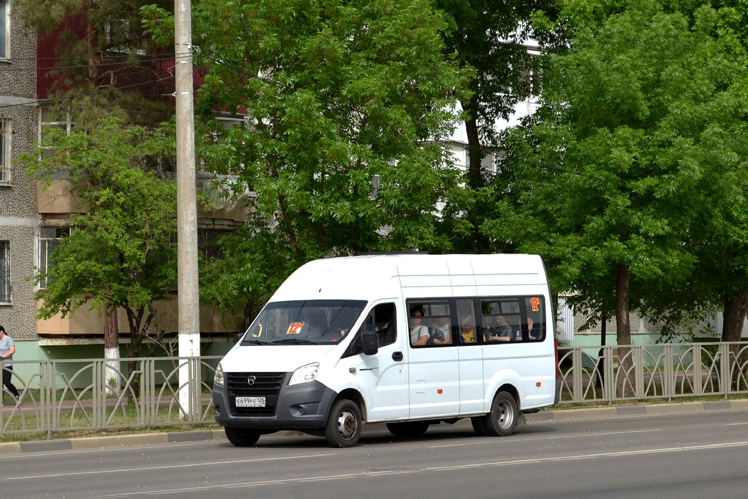 Ставропольский край, ГАЗ-A65R33 Next № Е 699 РЕ 126