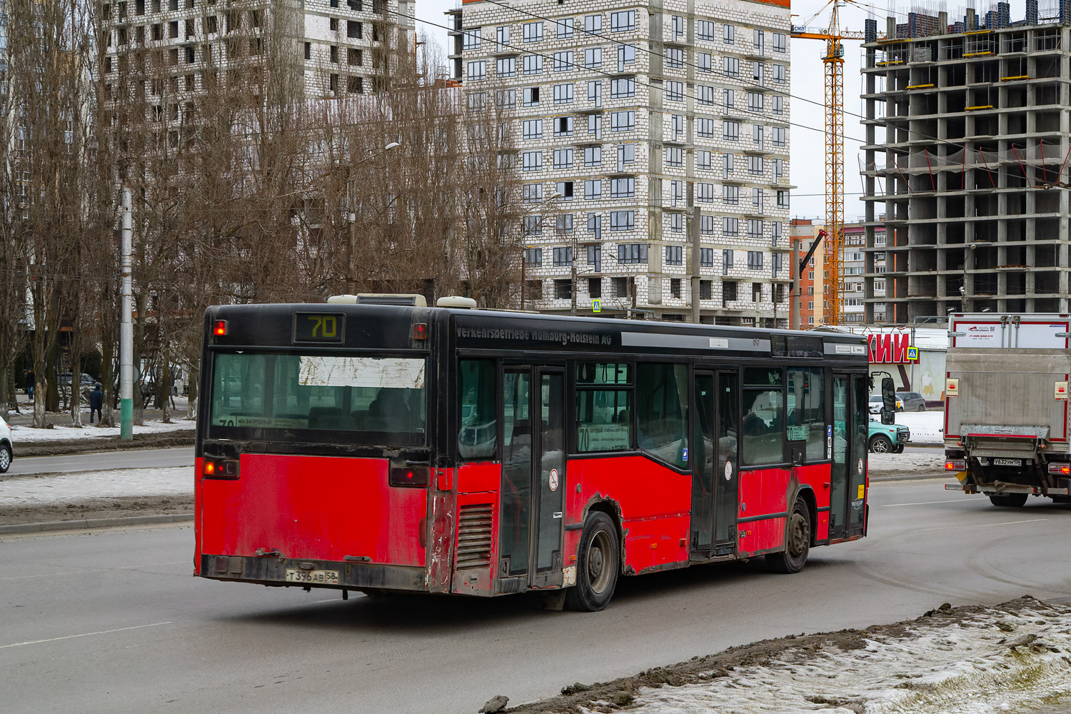 Пензенская область, Mercedes-Benz O405N2 № Т 396 АВ 58