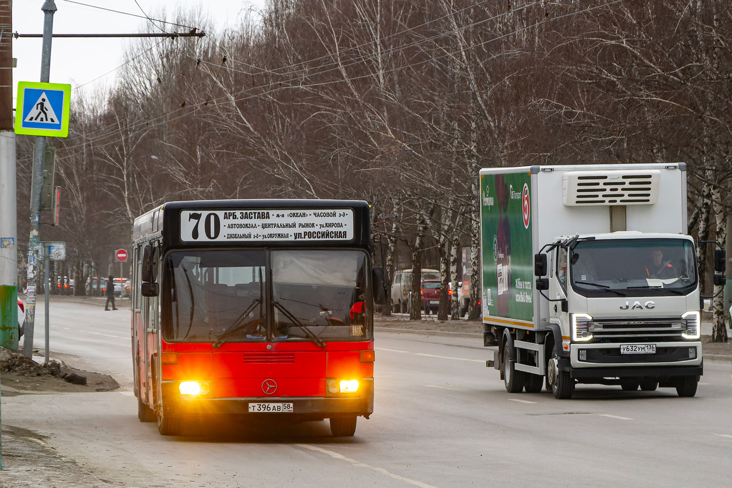 Пензенская область, Mercedes-Benz O405N2 № Т 396 АВ 58