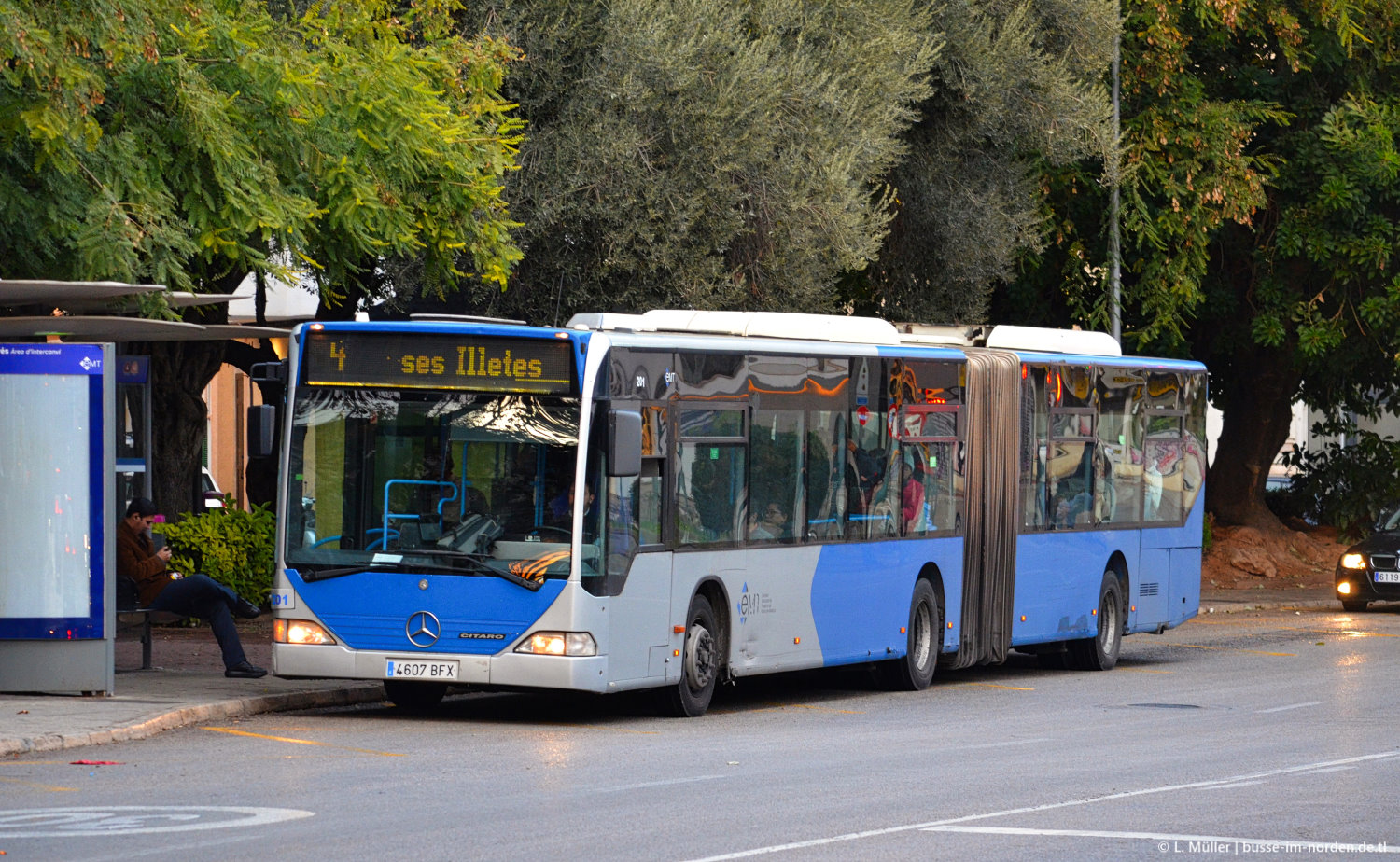 Испания, Mercedes-Benz O530G Citaro G № 201