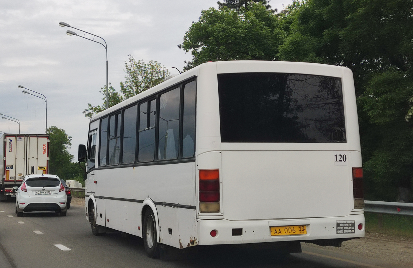Краснодарский край, ПАЗ-320412-05 № АА 006 23