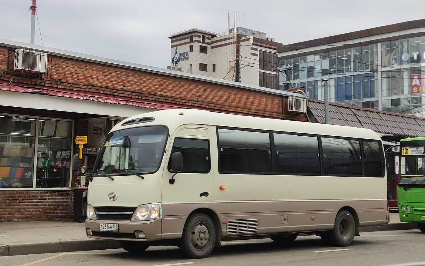 Краснодарский край, Hyundai County Kuzbass № Т 231 ЕН 193