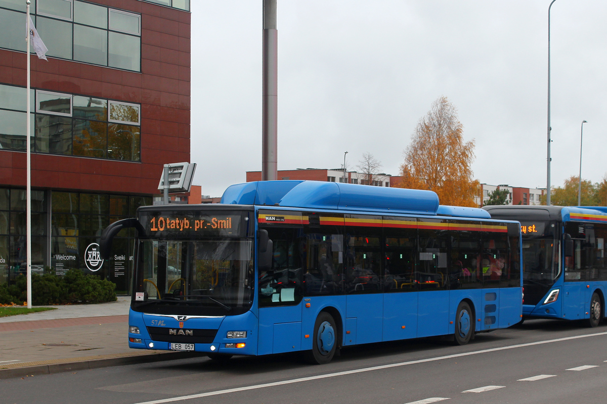 Lithuania, MAN A21 Lion's City NL273 CNG # 57