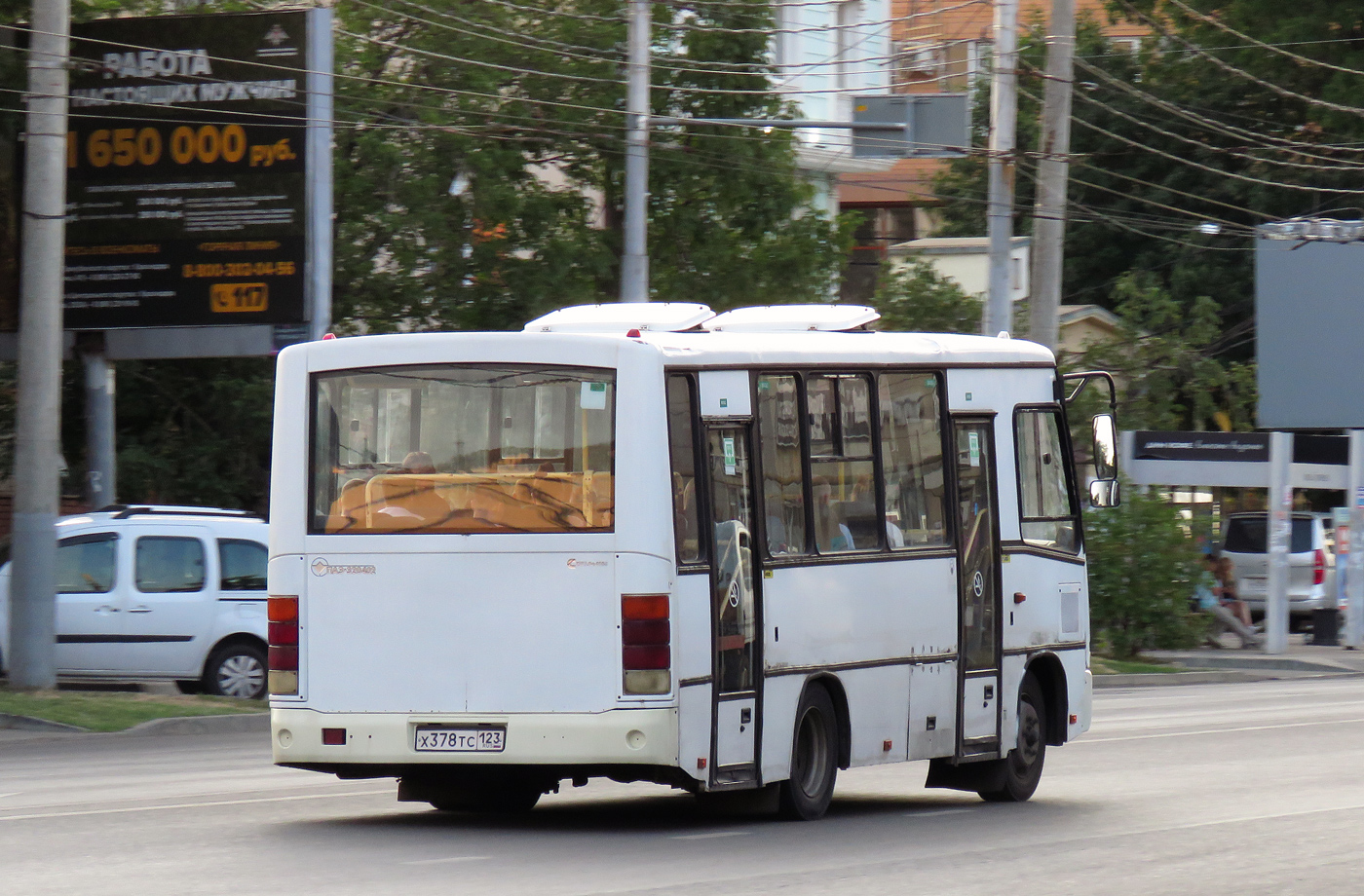 Краснодарский край, ПАЗ-320402-05 № Х 378 ТС 123