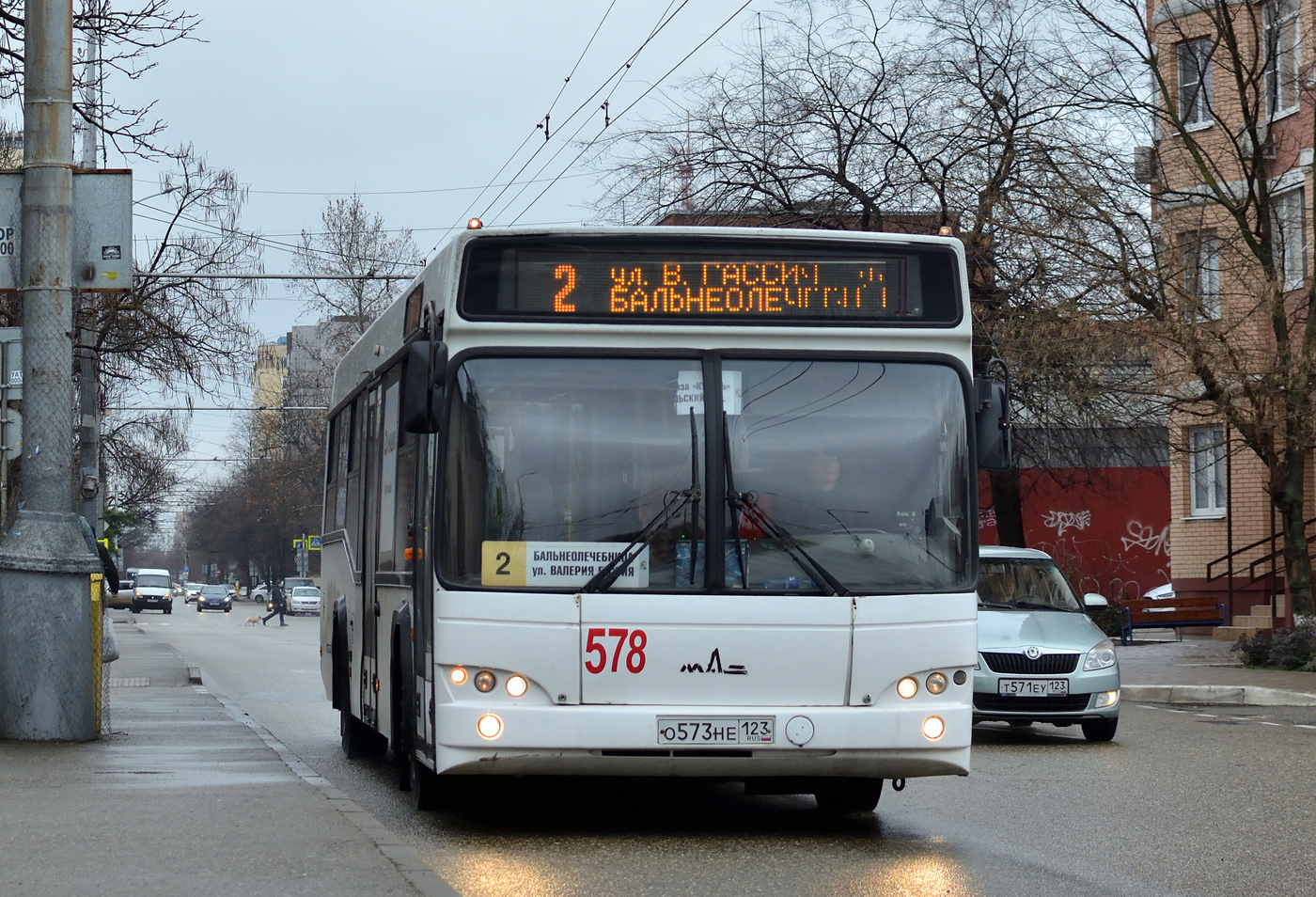 Краснодарский край, МАЗ-103.586 № 578