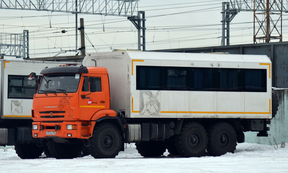Кемеровская область - Кузбасс, КамАЗ-42261 (КамАЗ-43118) № Е 331 ЕК 797