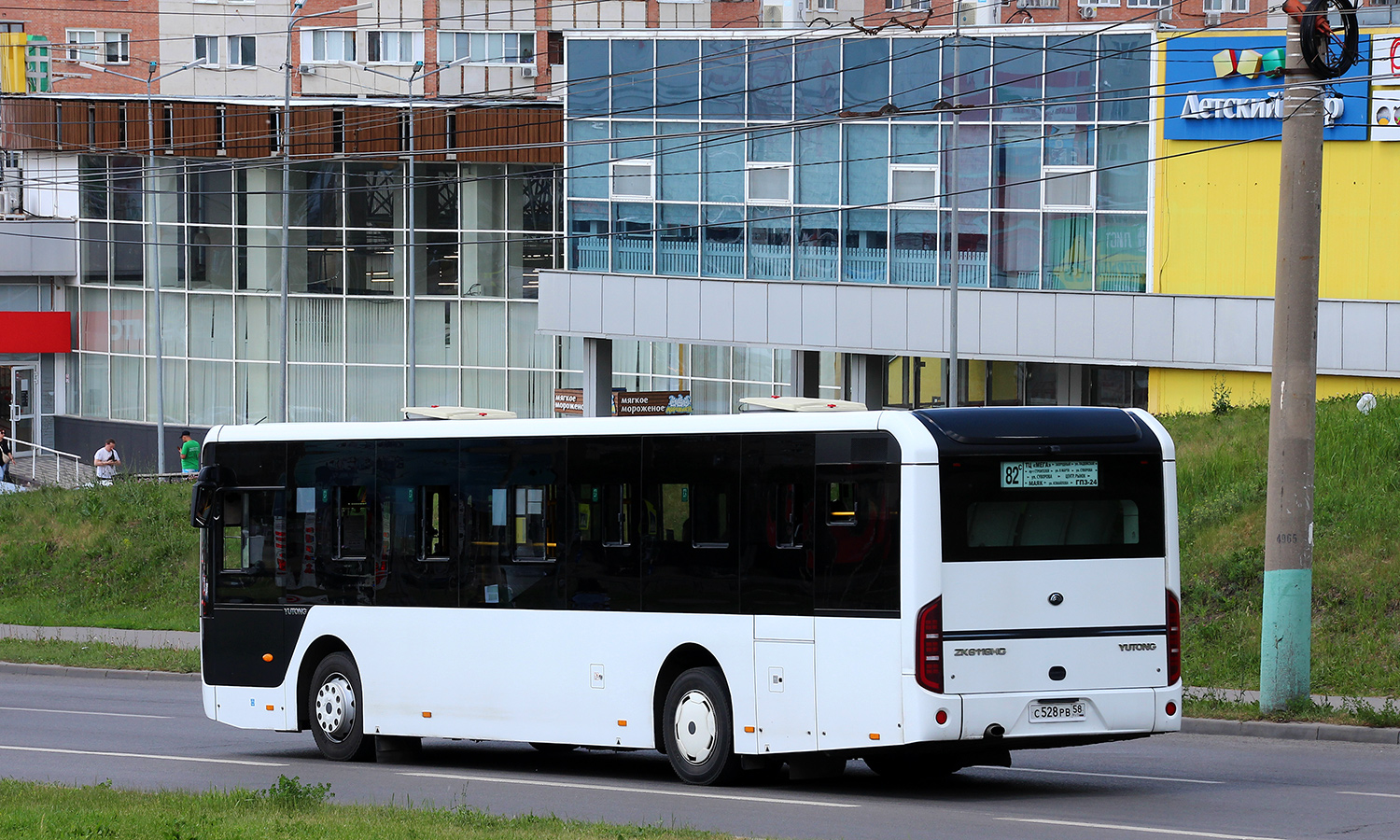 Пензенская область, Yutong ZK6116HG № С 528 РВ 58