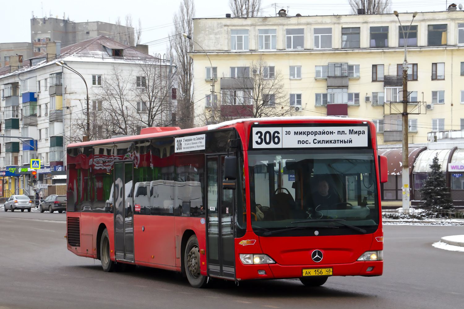 Липецкая область, Mercedes-Benz O530 Citaro facelift № АК 156 48