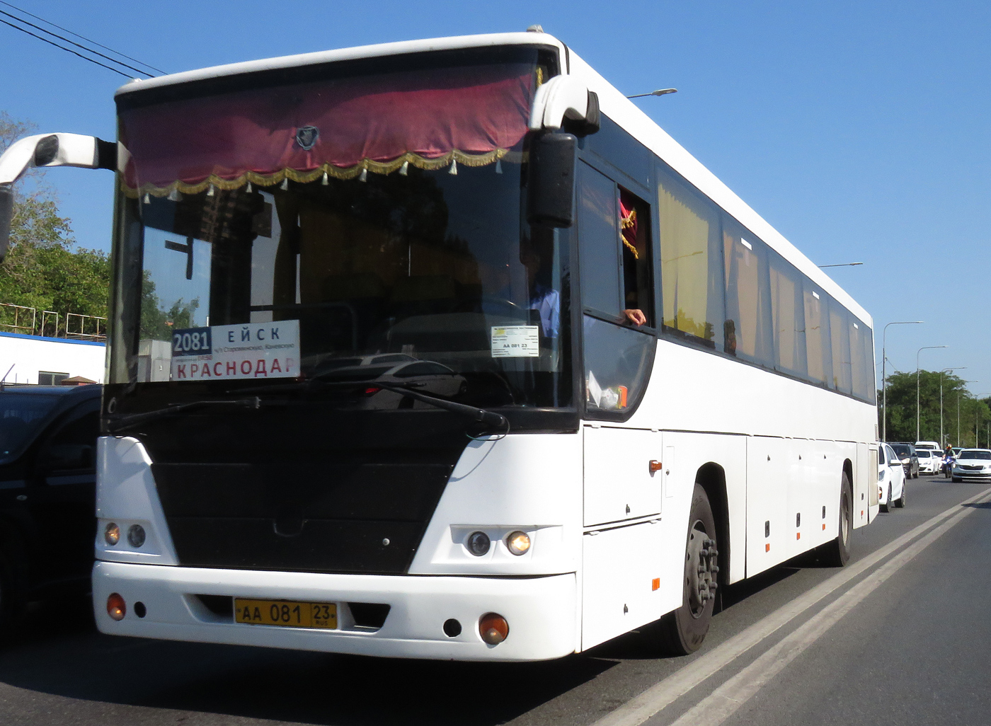 Краснодарский край, ГолАЗ-525110-10 "Вояж" № АА 081 23