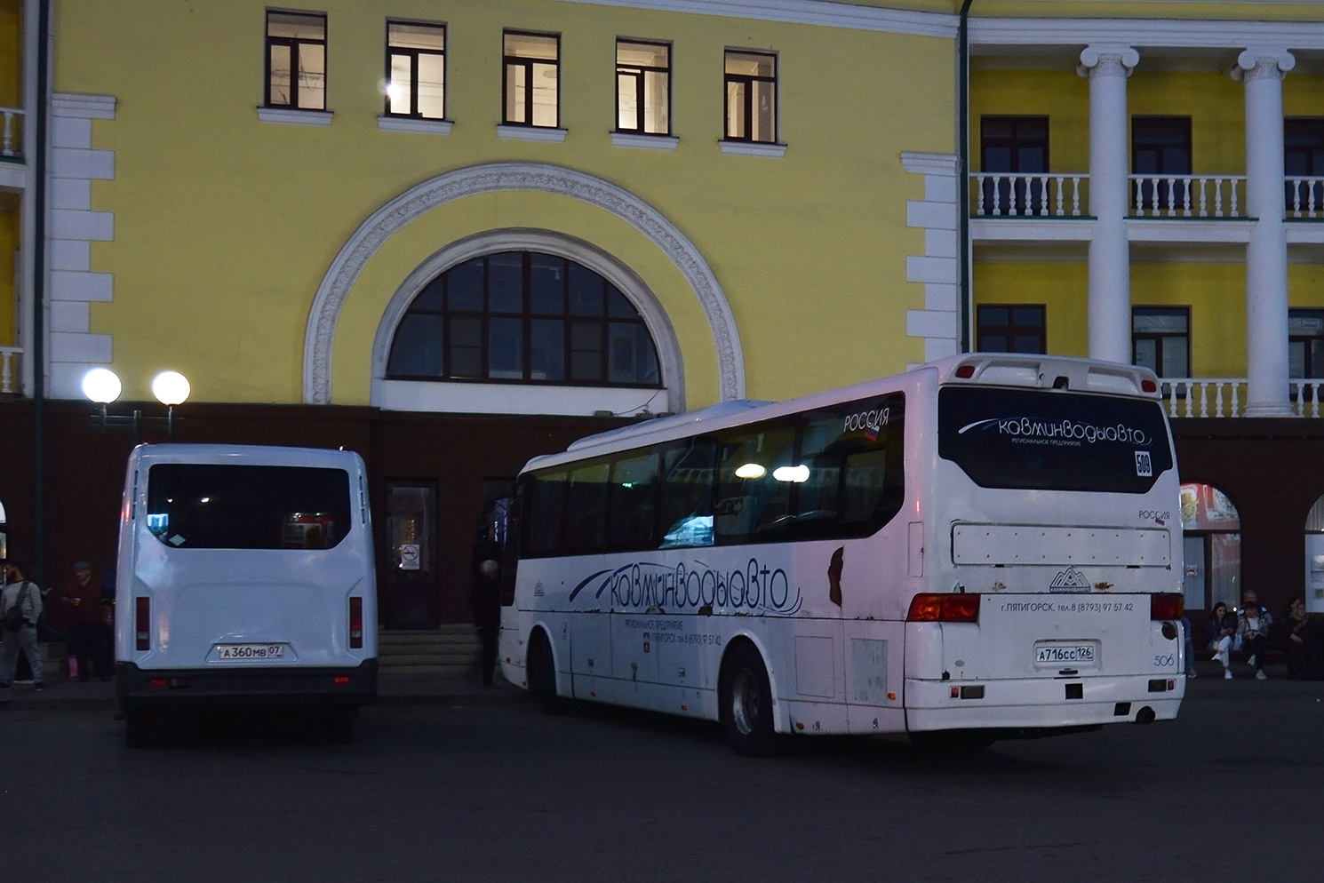 Кабардино-Балкария, ГАЗ-A64R42 Next № А 360 МВ 07; Ставропольский край, Heke JAC HK6120 № 506