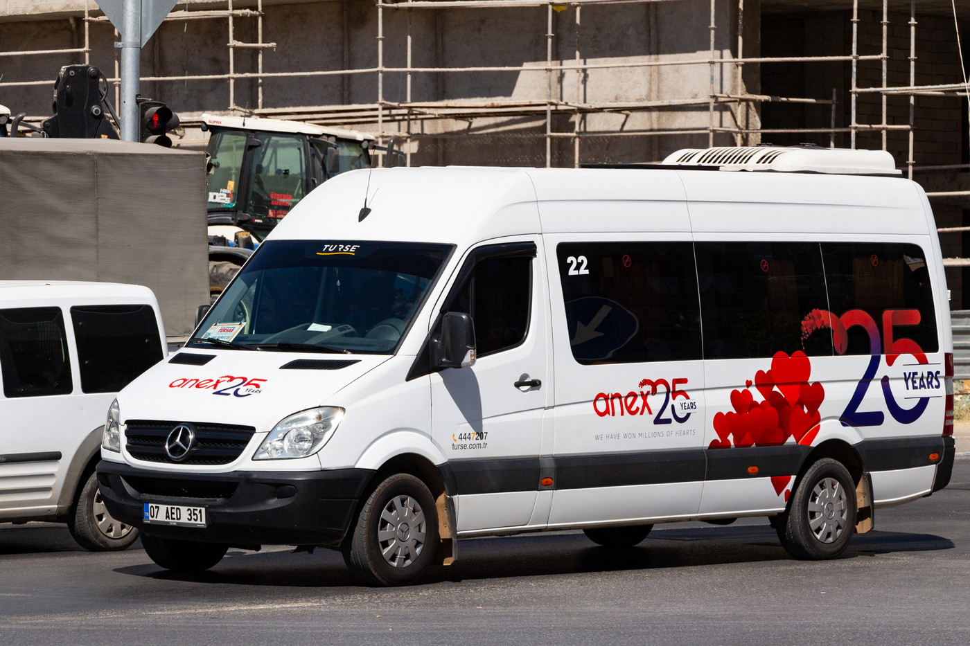 Турция, Mercedes-Benz Sprinter W906 (NCV3) № 22