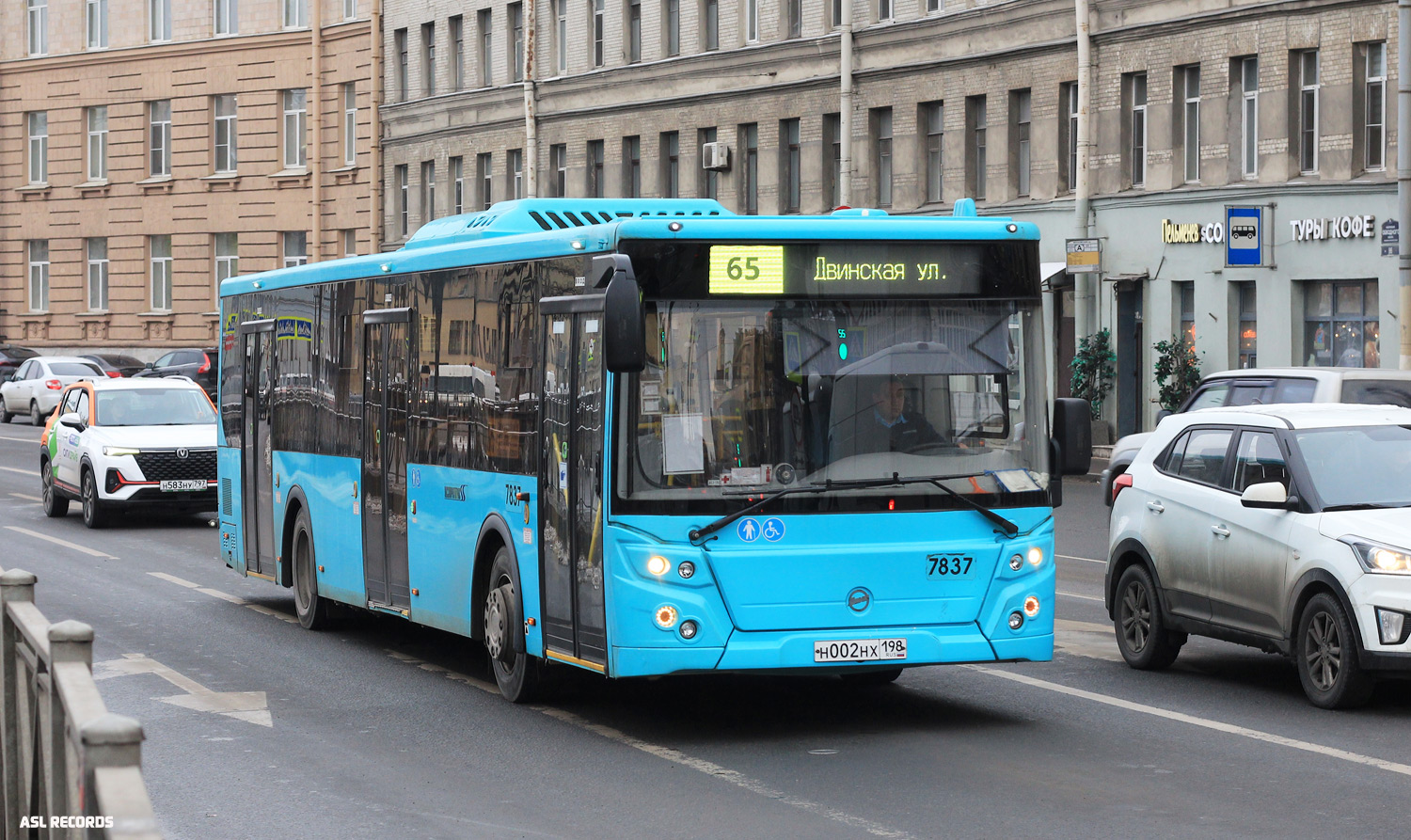 Санкт-Петербург, ЛиАЗ-5292.65 № 7837