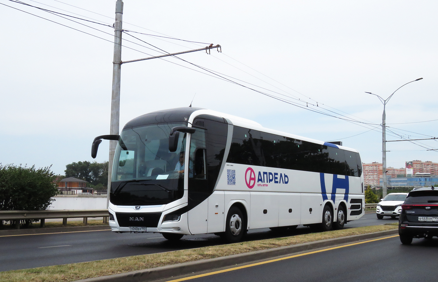 Краснодарский край, MAN R08 Lion's Coach L / Top Coach № О 040 ВХ 193