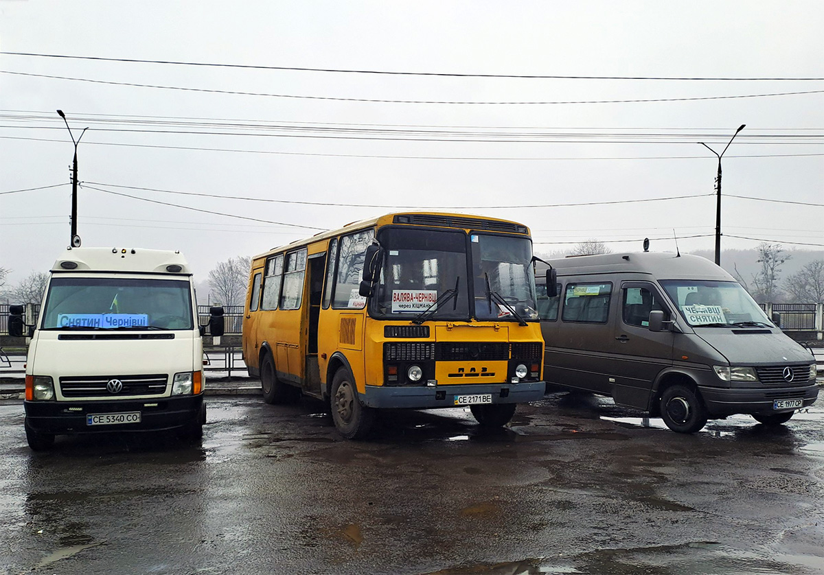Черновицкая область, Profile № CE 5340 CO; Черновицкая область, ПАЗ-32053-07 № CE 2171 BE