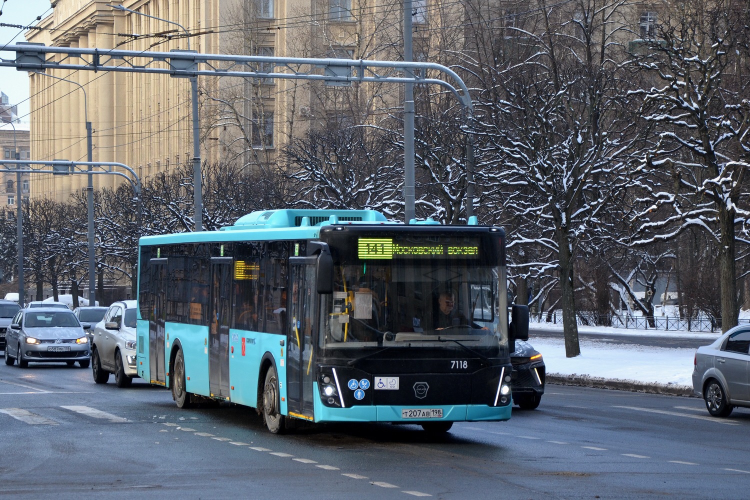 Saint Petersburg, LiAZ-5292.65 # 7118