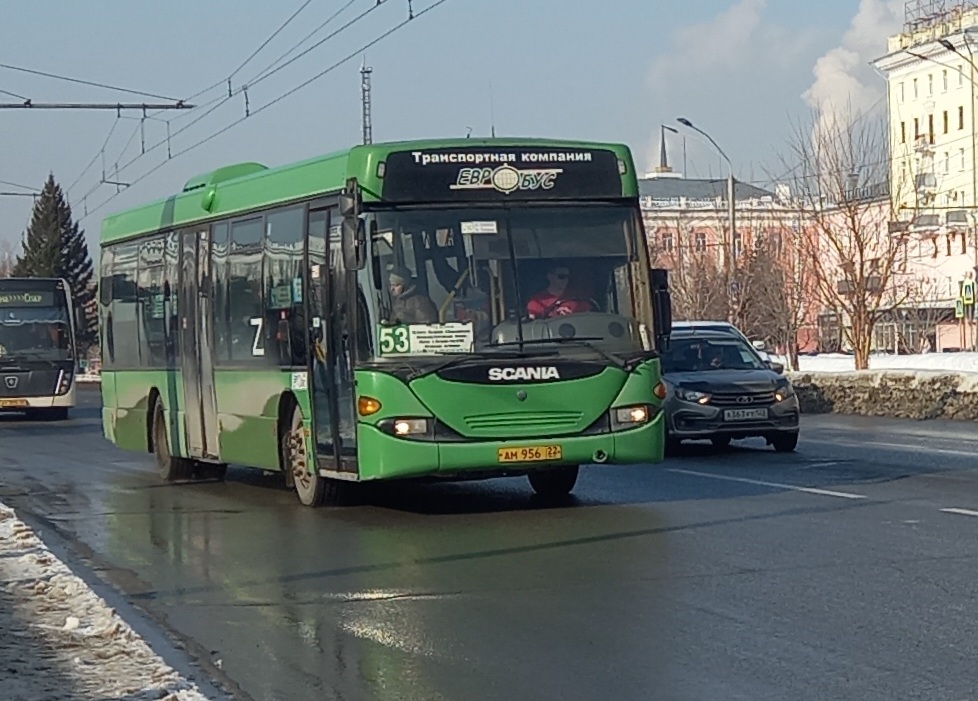 Алтайский край, Scania OmniLink I (Скания-Питер) № АМ 956 22 Алтайский край, Scania OmniLink I (Скания-Питер) № АМ 956 22