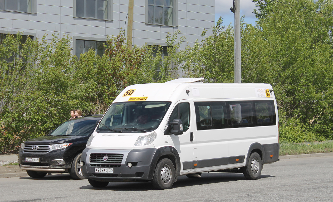 Челябинская область, Нижегородец-FST613 (FIAT Ducato) № Р 232 РК 174