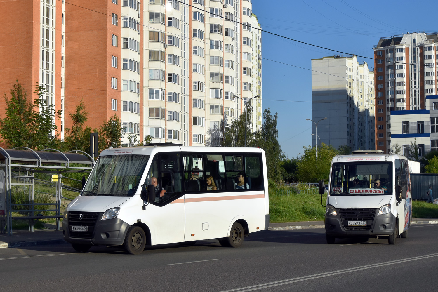 Московская область, ГАЗ-A64R42 Next № Р 913 РВ 750; Московская область, ГАЗ-A63R42 Next № А 932 АТ 797