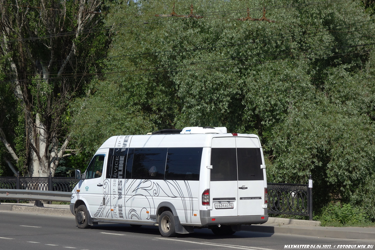 Республика Крым, Луидор-223212 (MB Sprinter Classic) № Е 634 АО 82