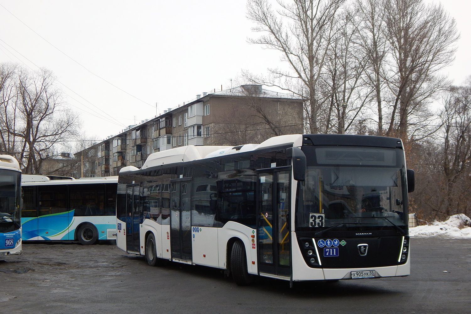 Омская область, НефАЗ-5299-40-57 (CNG) № 711