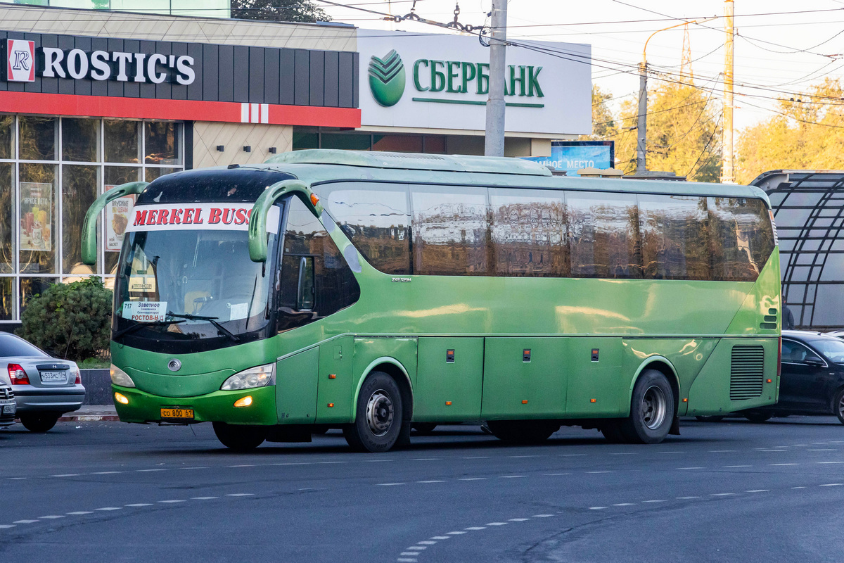 Ростовская область, Yutong ZK6129H № СО 800 61