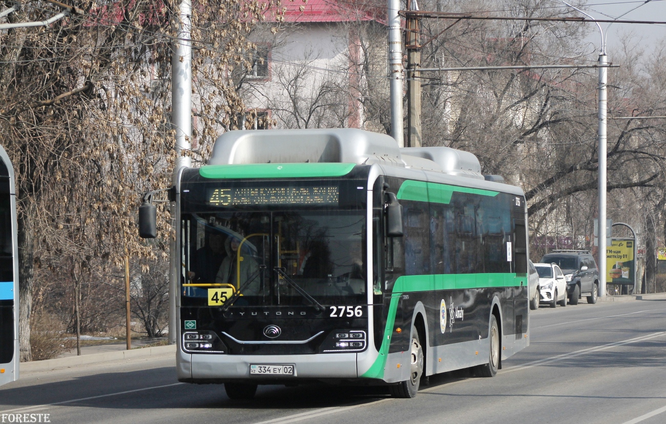 Алматы, Yutong ZK6126HG (QazTehna) № 2756
