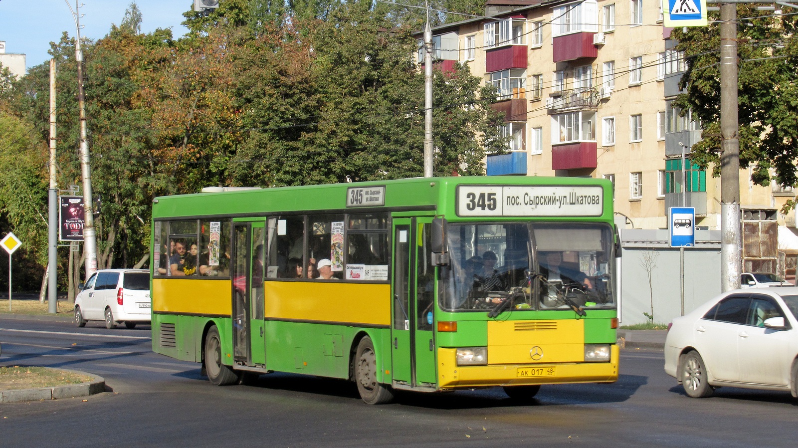 Липецкая область, Mercedes-Benz O405 № АК 017 48