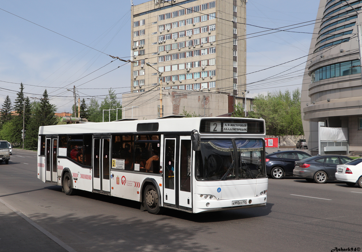 Красноярский край, МАЗ-103.476 № А 993 ЕО 124